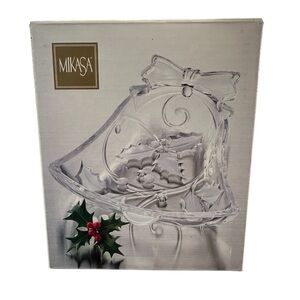 Mikasa - Glass, BELL CANDY DISH, 7", excellent condition